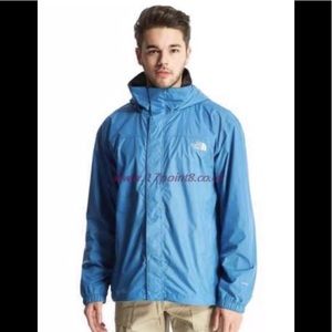 Blue North Face Wind breakers size men’s med